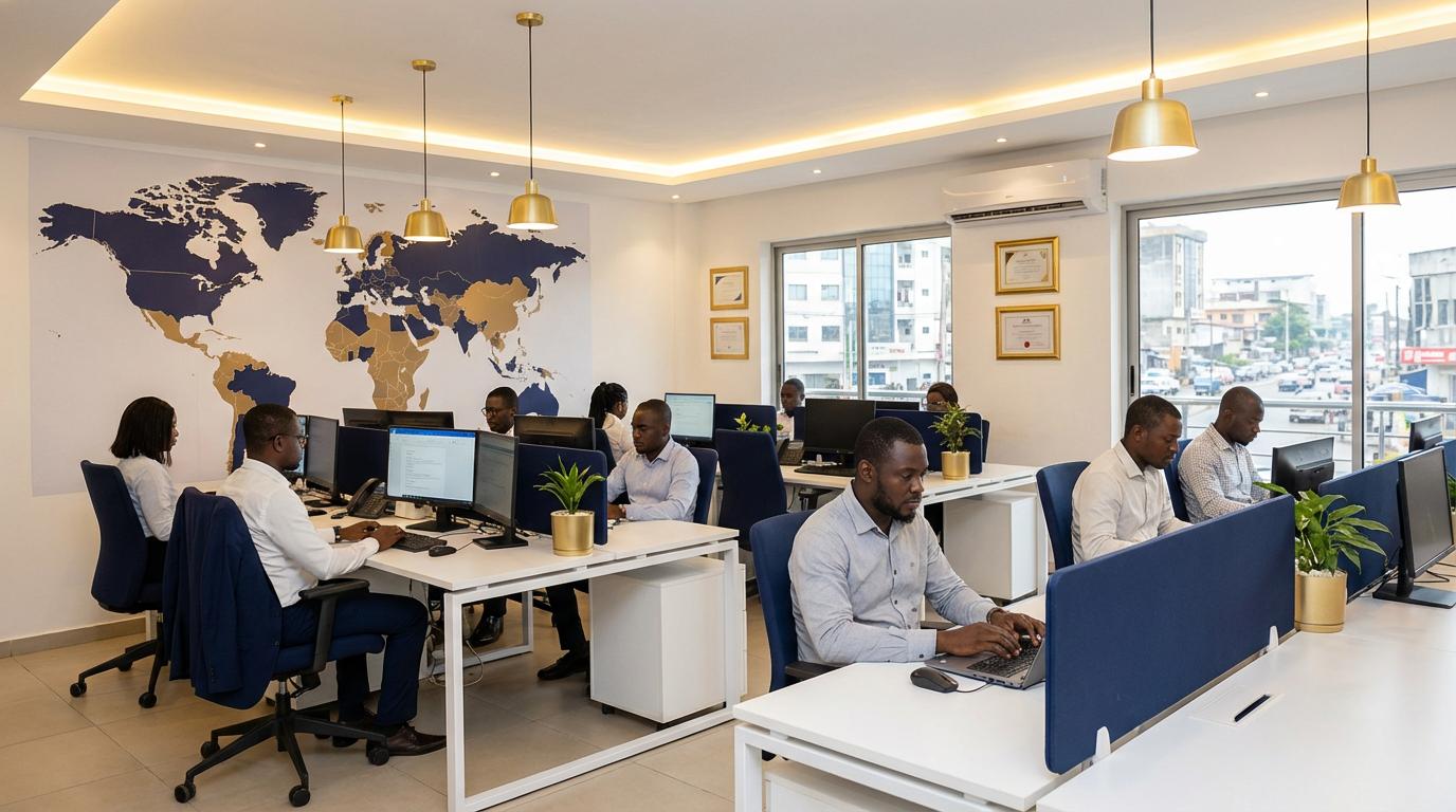 Bureau SOFRETMA TRANSIT Cocody Anono Abidjan