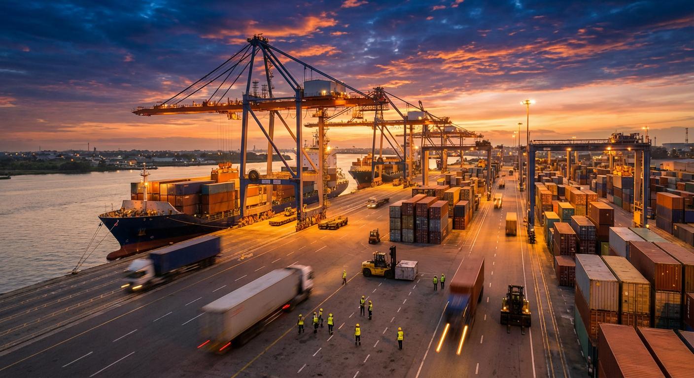 Opérations portuaires au Port d'Abidjan — SOFRETMA TRANSIT