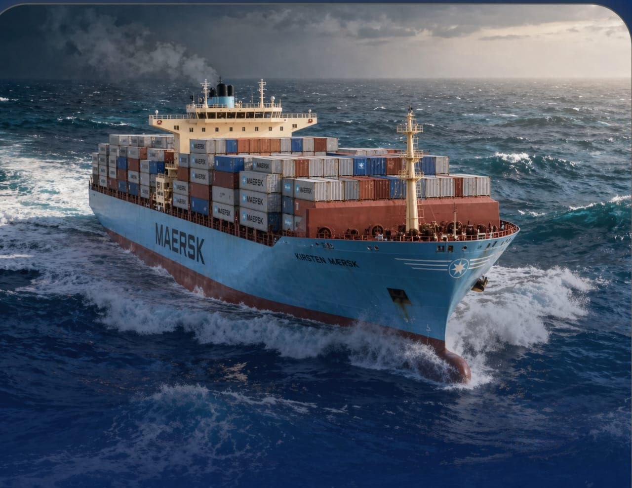 Navire cargo en mer – Transport Maritime SOFRETMA